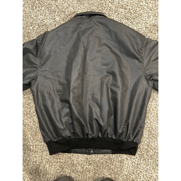 90s Jacket Snap Mens L Patch Logo Schneider National With Linner CHUCK - Picture 8 of 10